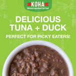 Poké Bowl Tuna & Duck Entrée in Gravy for Cats