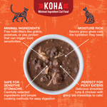 Poké Bowl Tuna & Chicken Entrée in Gravy for Cats