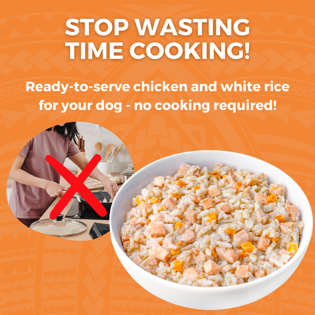 chicken and rice for my dog