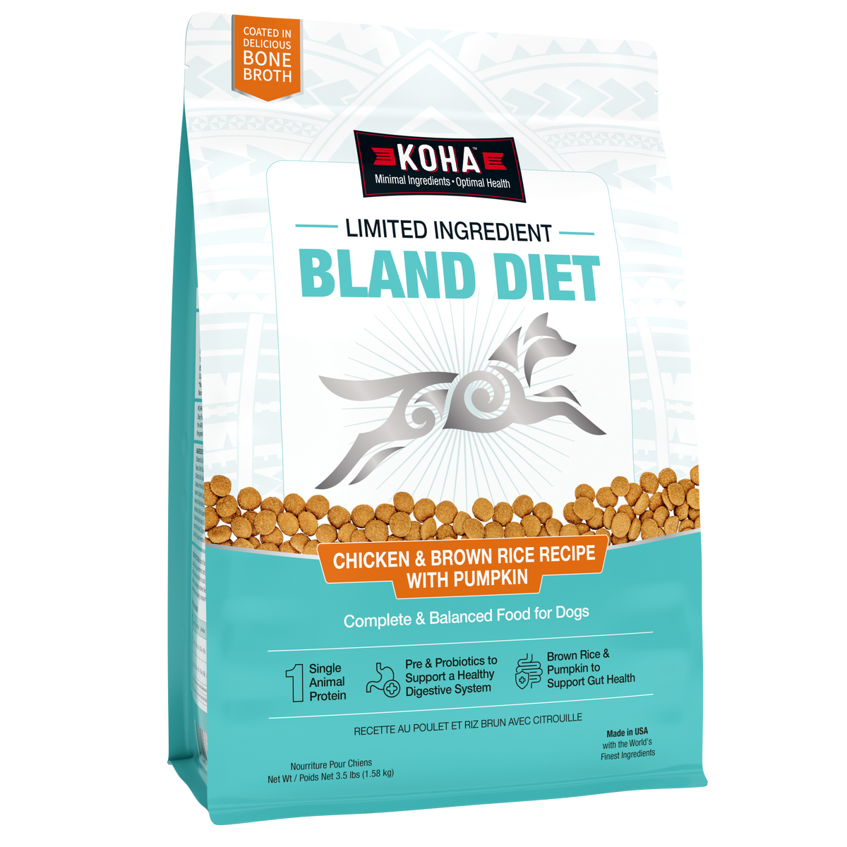 Limited Ingredient Bland Diet for Dogs | Chicken & Rice – KOHA Pet