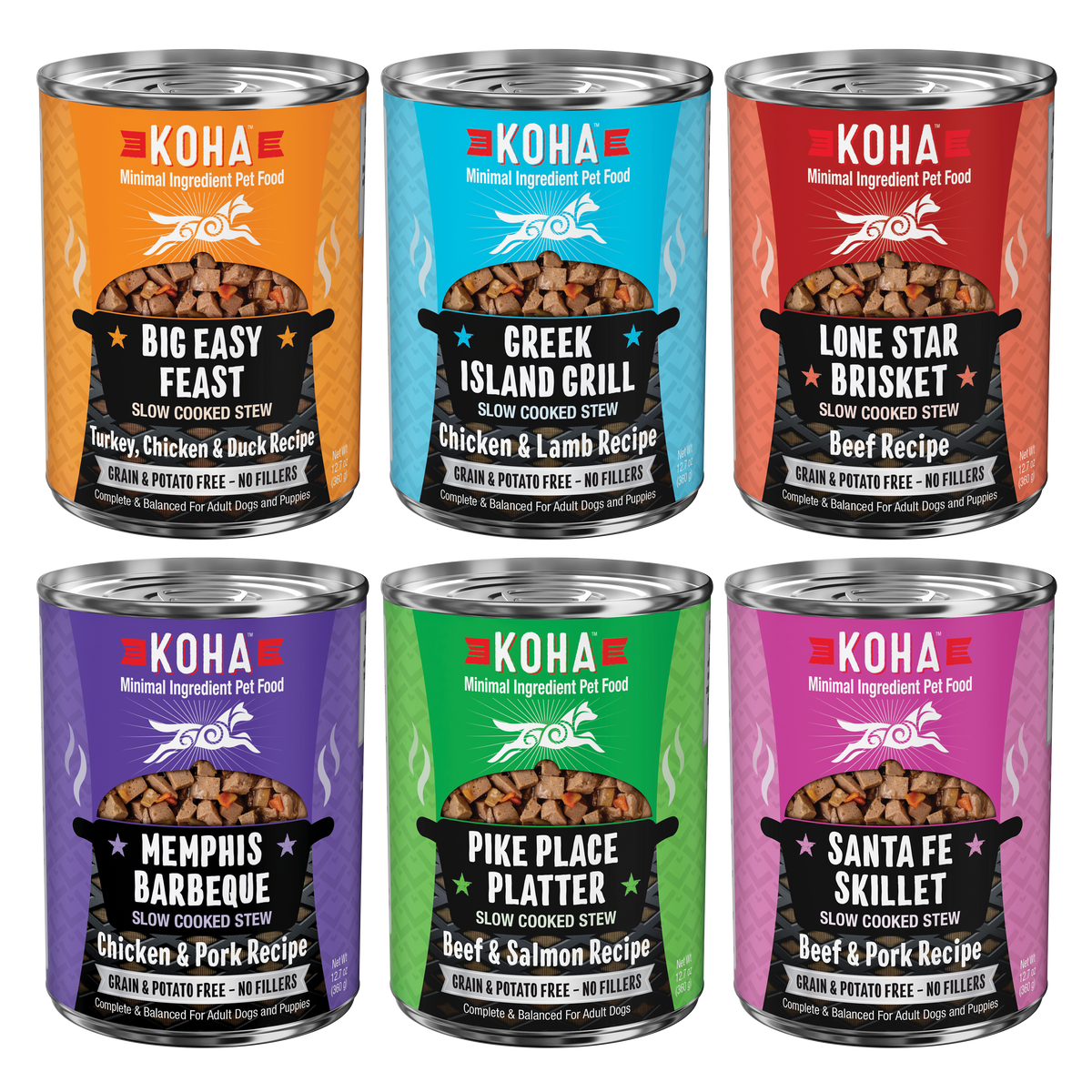 Slow Cooked Stews Trial Pack KOHA Pet