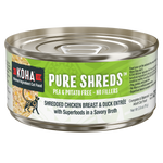 Pure Shreds Shredded Chicken Breast & Duck Entrée for Cats