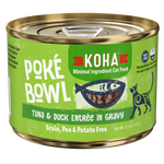 Poké Bowl Tuna & Duck Entrée in Gravy for Cats