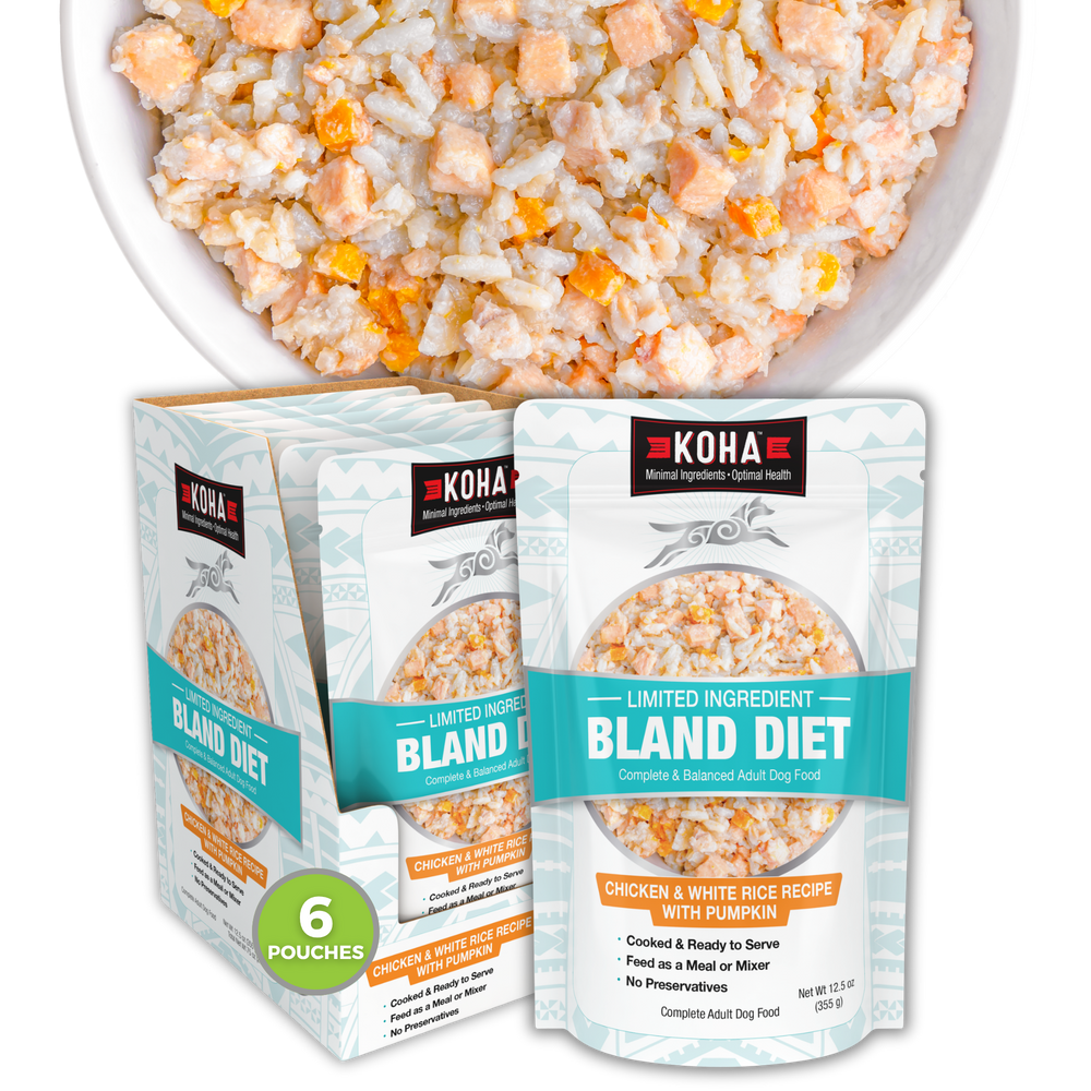 KOHA Limited Ingredient Wet Bland Diet Chicken & White Rice Recipe for Dogs