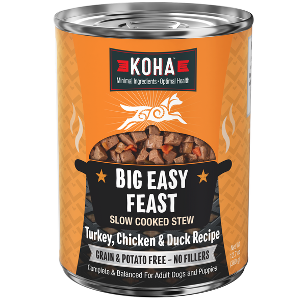 Big Easy Feast Slow Cooked Stew Dog Food | KOHA Pet