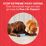 Freeze-Dried Raw Topper Beef Recipe for Dogs and Cats