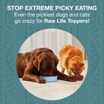 Freeze-Dried Raw Topper Elk & Venison Recipe for Dogs and Cats