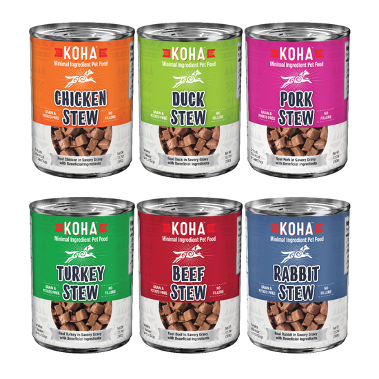 Minimal Ingredient Rabbit Stew for Dogs KOHA Pet