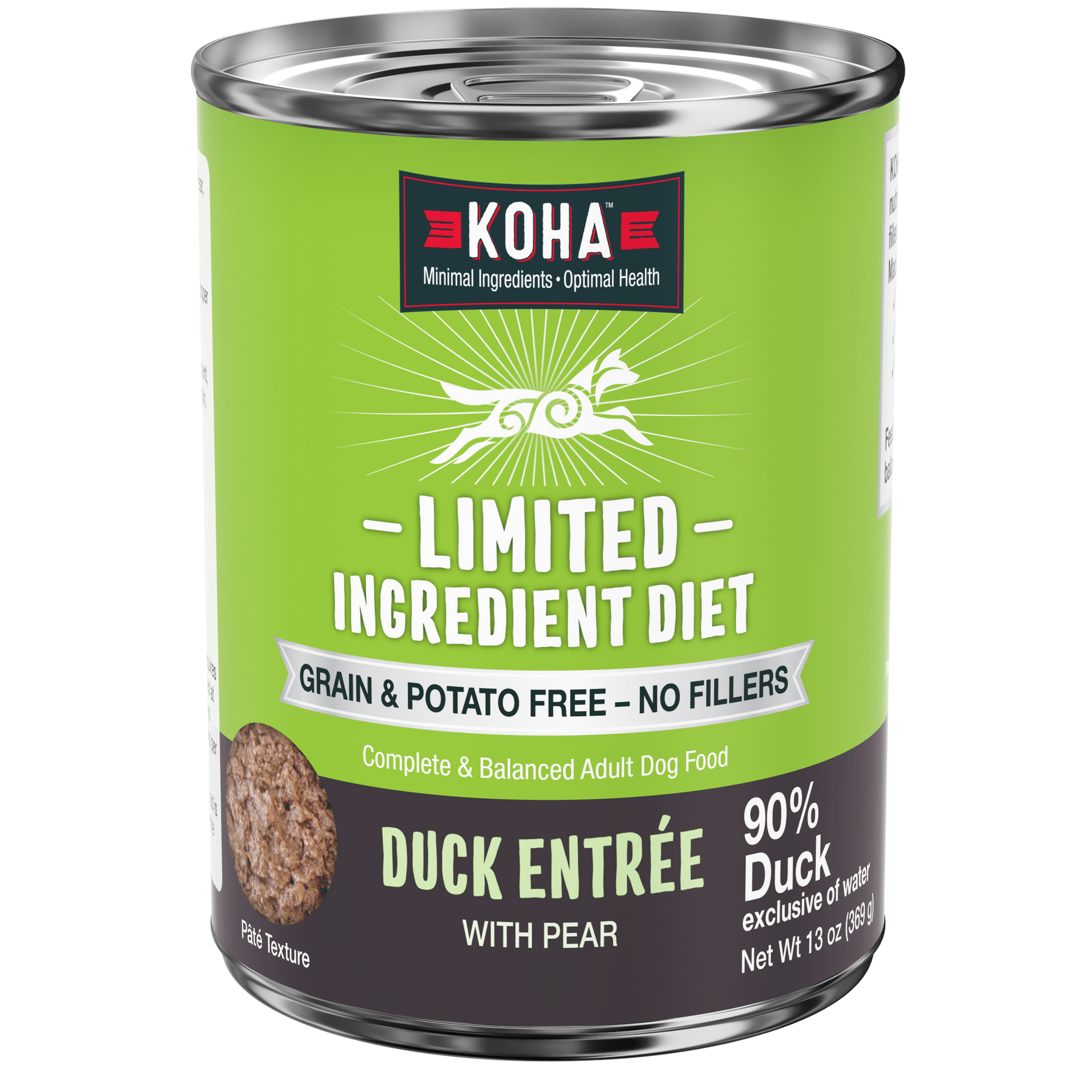 Can of Limited Ingredient Diet Duck Entrée