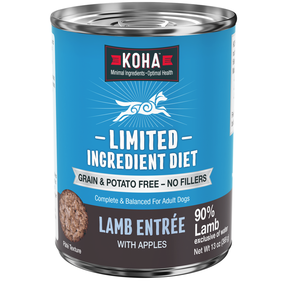 Can of Limited Ingredient Diet Lamb entrée