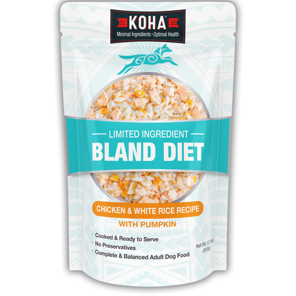 Bland Diet for Dogs Limited Ingredient Wet Bland Diet Chicken White KOHA Pet