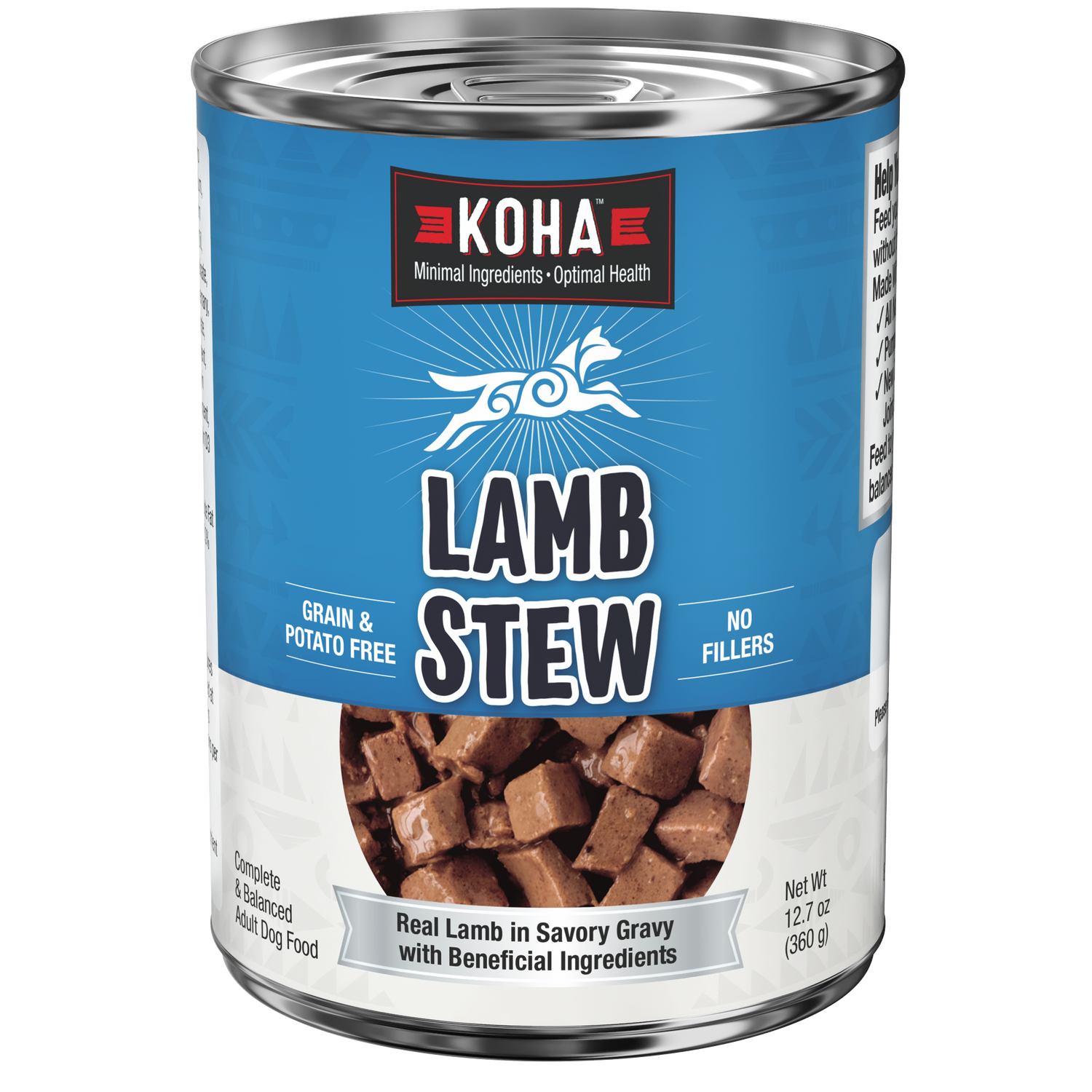 Can of KOHA Lamb Stew