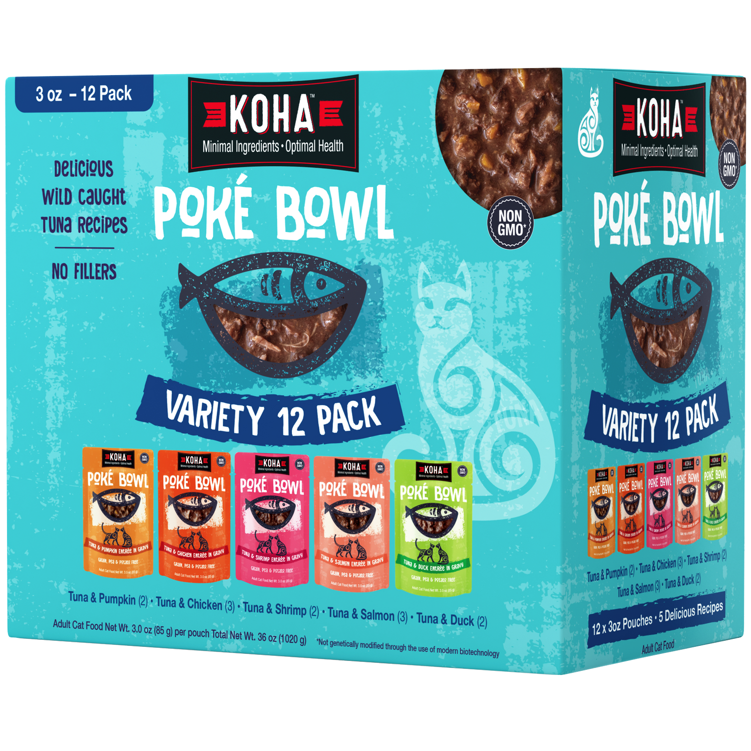 Poké Bowl Variety 12 Pack for Cats