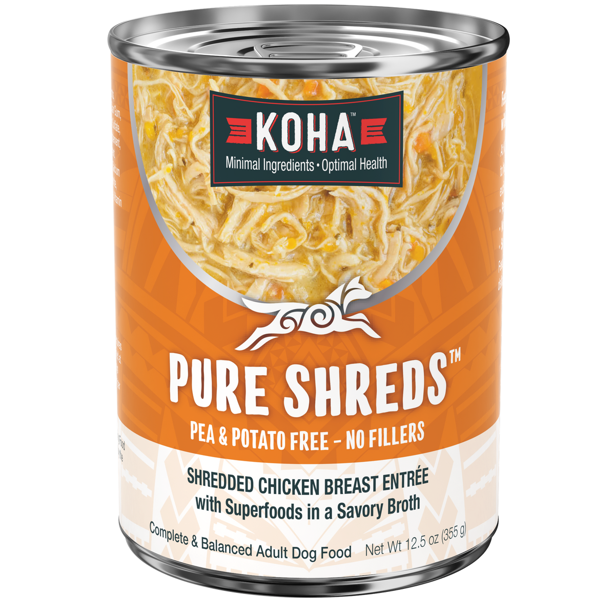 Can of Pure Shreds chicken