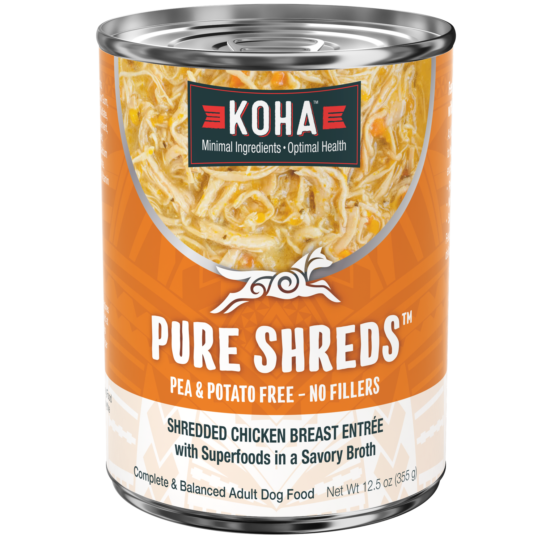 Can of Pure Shreds chicken