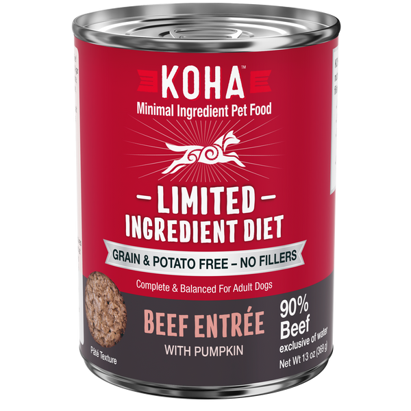Limited ingredient beef dog food 2025
